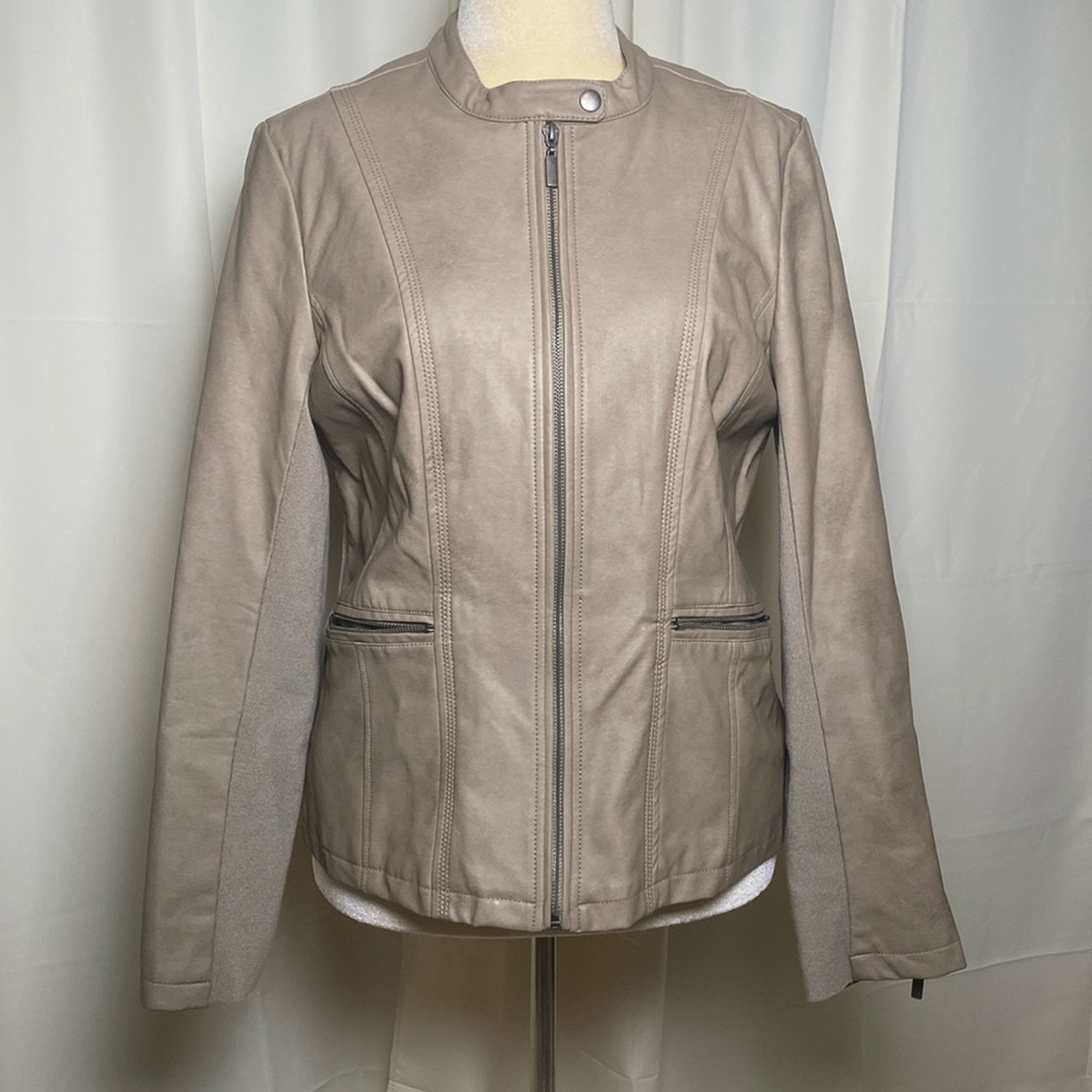 Mo-Ka Faux Leather Jacket